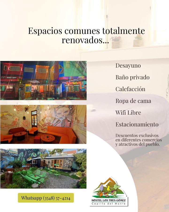 Los 3 Gomez Capilla del Monte Ngoại thất bức ảnh